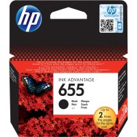 HP 655 Schwarz Ink Advantage Tintenpatrone