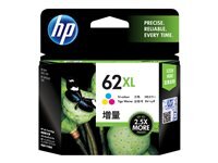 HP 62XL - 11.5 ml - Hohe Ergiebigkeit - Farbe (Cyan,...