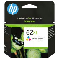 HP 62XL - 11.5 ml - Hohe Ergiebigkeit - Farbe (Cyan,...