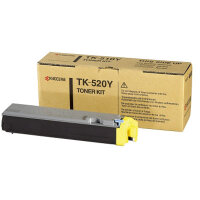 KYOCERA TK 520Y Gelb Tonerpatrone