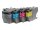 BROTHER Black Cyan Magenta and Yellow Ink Cartridges Multipack Each cartridge prints up to 1500 page
