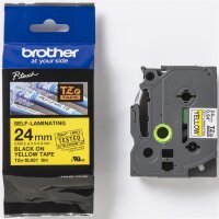 BROTHER TZeSL651 tape Black on Yellow 24mm