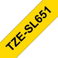 BROTHER TZeSL651 tape Black on Yellow 24mm