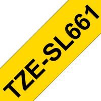 BROTHER TZeSL661 tape Black on Yellow 36mm