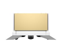 HP Clr LJ Yellow 2100 Sht HC Tray/Stand