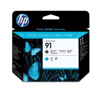 HP 91 Cyan, mattschwarz Druckkopf
