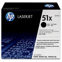 HP 51X Schwarz LaserJet Tonerpatrone (Q7551X)