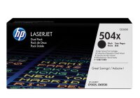 HP 504X 2er Pack Schwarz LaserJet Tonerpatrone (CE250XD)