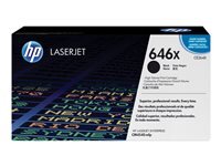 HP 646X Schwarz LaserJet Tonerpatrone (CE264X)