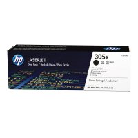 HP 305X 2er Pack Schwarz LaserJet Tonerpatrone (CE410XD)