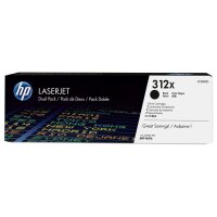 HP 312X 2er Pack Schwarz LaserJet Tonerpatrone (CF380X)