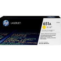 HP 651A Yellow LaserJet Toner Cartridge
