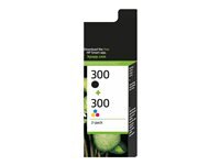 HP 300 2er Pack Schwarz,dreifarbig Tintenpatrone