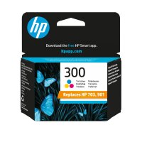 HP 300 Farbe (Cyan, Magenta, Gelb) Tintenpatrone
