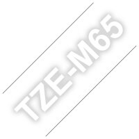 BROTHER TZeM65 tape black on blank surface 36mm