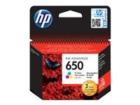 HP 650 Farbe (Cyan, Magenta, Yellow) Ink Advantage...