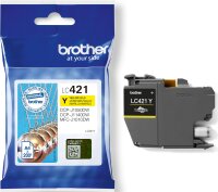 BROTHER LC421Y Yellow Ink Cartridge