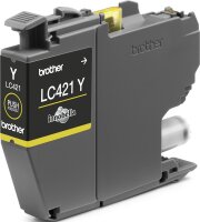 BROTHER LC421Y Yellow Ink Cartridge
