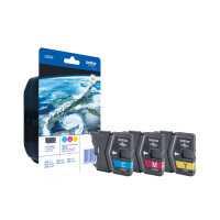 BROTHER LC985 Rainbow Pack Gelb, Cyan, Magenta Tintenpatrone