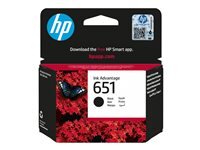 HP 651 Schwarz Ink Advantage Tintenpatrone