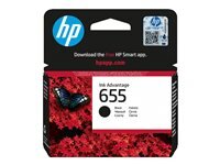 HP 655 Schwarz Tintenpatrone
