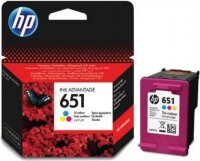 HP 651 dreifarbig Ink Advantage Tintenpatrone