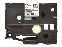 BROTHER TZeM261 tape black on white surface 36mm