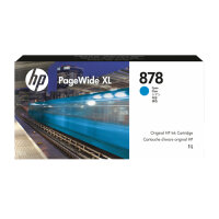 HP 878 Cyan PageWide XL Tintenpatrone