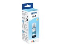 EPSON Ink/108 EcoTank Light Cyan ink bottle
