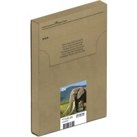 EPSON 24 Multipack Easy Mail Packaging 6er Pack Schwarz, Gelb, Cyan, Magenta, hell Magenta, hell