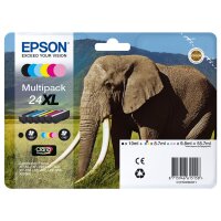 EPSON 24XL XL Cyan Tintenpatrone