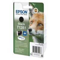EPSON T1281 Größe M Schwarz Tintenpatrone