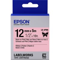 EPSON Ribbon LK-4PBK pink/black