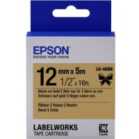 EPSON Ribbon LK-4KBK Satin gold/black