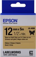 EPSON Ribbon LK-4KBK Satin gold/black