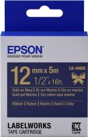 EPSON Ribbon LK-4HKK Satin navy/gold