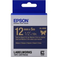 EPSON Ribbon LK-4HKK Satin navy/gold