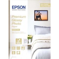 EPSON Premium Glossy Photo Paper Fotopapier 15 Blatt