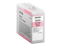 EPSON Tintenpatrone vivid light magenta T 850 80 ml T 8506N