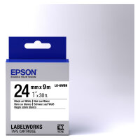 EPSON Ribbon LK-6WBN white/black