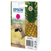 EPSON 604 - 2.4 ml - Magenta - original - Blister mit RF- / akustischem Alarmsignal