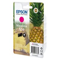 EPSON 604 - 2.4 ml - Magenta - original - Blister mit RF- / akustischem Alarmsignal