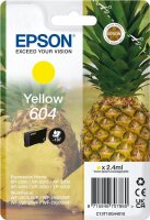 EPSON 604 Singlepack - 2.4 ml - Gelb