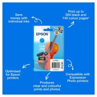 EPSON Singlepack Cyan 250 ink