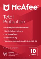MCAFEE Total Protection [5 Gerät - 1 Jahr]