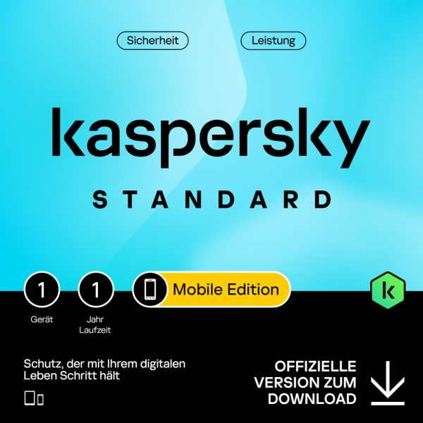 KASPERSKY LAB Kaspersky Mobile â¿¿ 1 Device, 1 Year â¿¿ ESD-Download