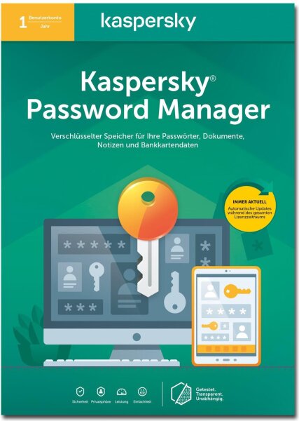 KASPERSKY LAB Password Manager DACH (1U)
