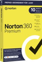 Norton 360 Premium 10 Geräte 1 Jahr 75GB Cloud...