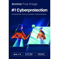 ACRONIS True Image Cloud 1-PC/MAC + 50 GB Cloud Storage 1 Jahr Software