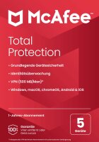 MCAFEE Total Protection 2018 DE (5D-1Y)